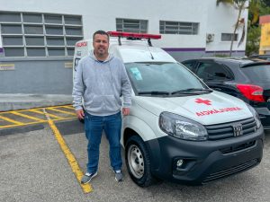 Vereador Thiago Nunes anuncia ambulância 0km para o Distrito de São João Novo